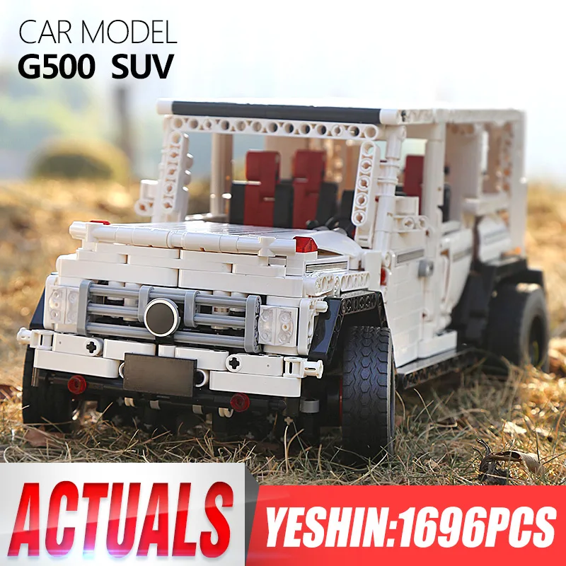 DHL Yeshin Technic Машинки Игрушки 20100 G500 AWD вагон детские рождественские игрушки Сборная модель автомобиля подарки строительные блоки кирпичи