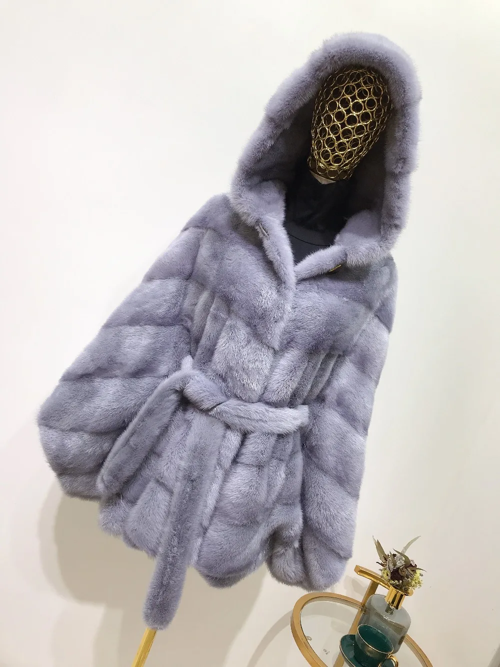 Новое поступление шуба из настоящей норки с капюшоном X-Long Pelt шуба из натурального меха для женщин из натуральной норки шуба зимняя теплая MKW-142