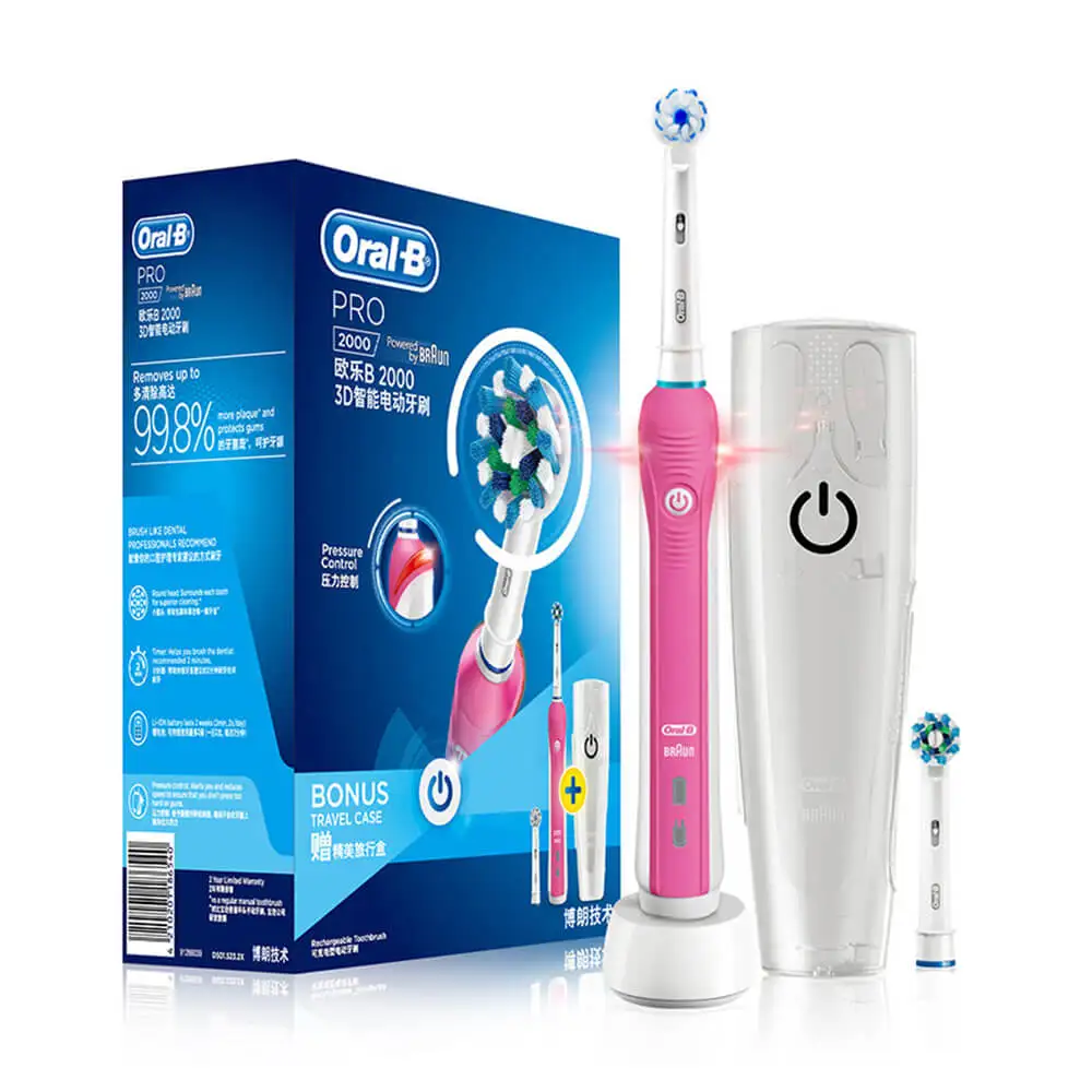 Oral B Ультразвуковой Электрический Зубная щётка для отбеливания зубов