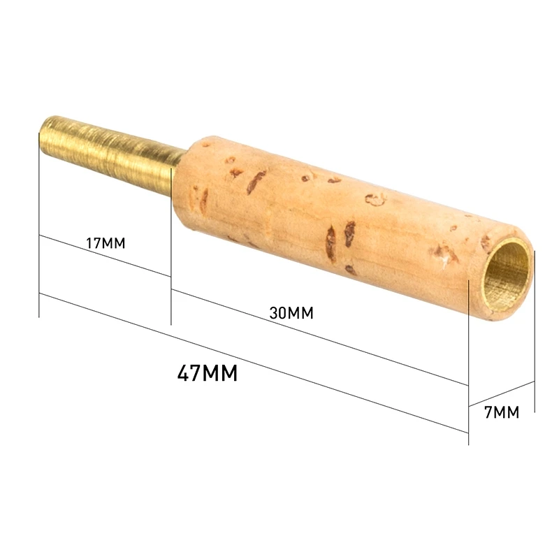 

18Pcs/ Pack Oboe Reeds Staple Tubes Parts 47mm Handmade Oboe Reeds Woodwind Instrument Replacement Accessory