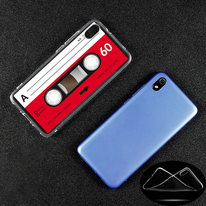 Роскошный силиконовый чехол Классическая старая кассета для Xiaomi Redmi K20 Pro 7 7A 6 6A 4X 5