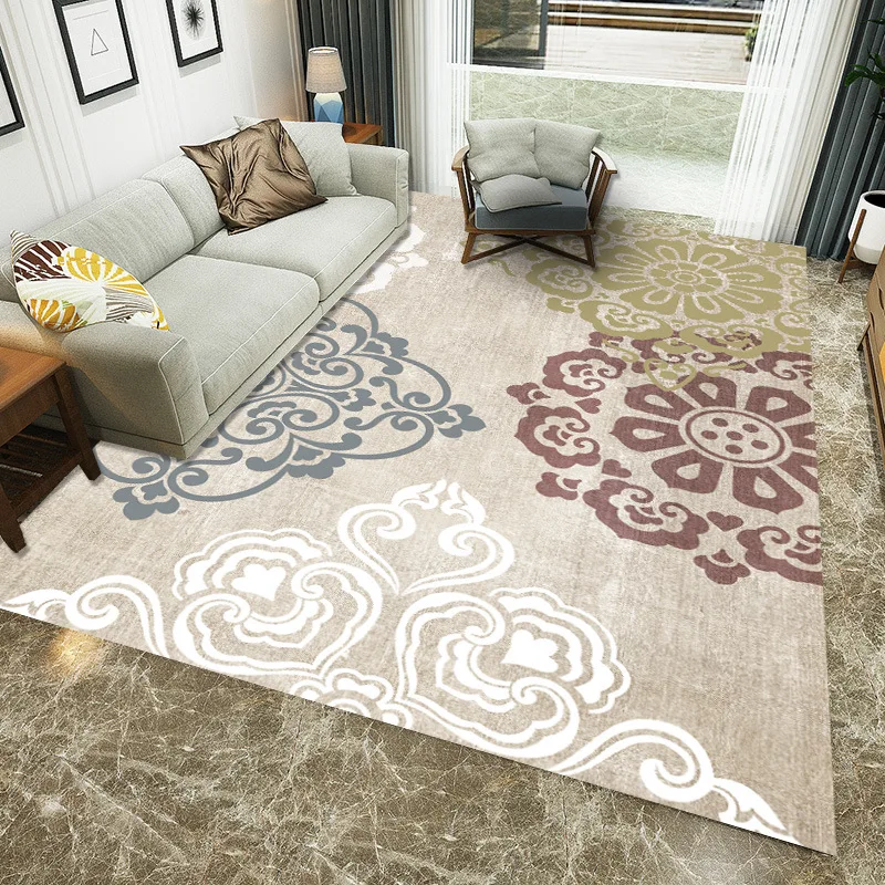 Скандинавский ковер для гостиной домашний спальни диван журнальный столик