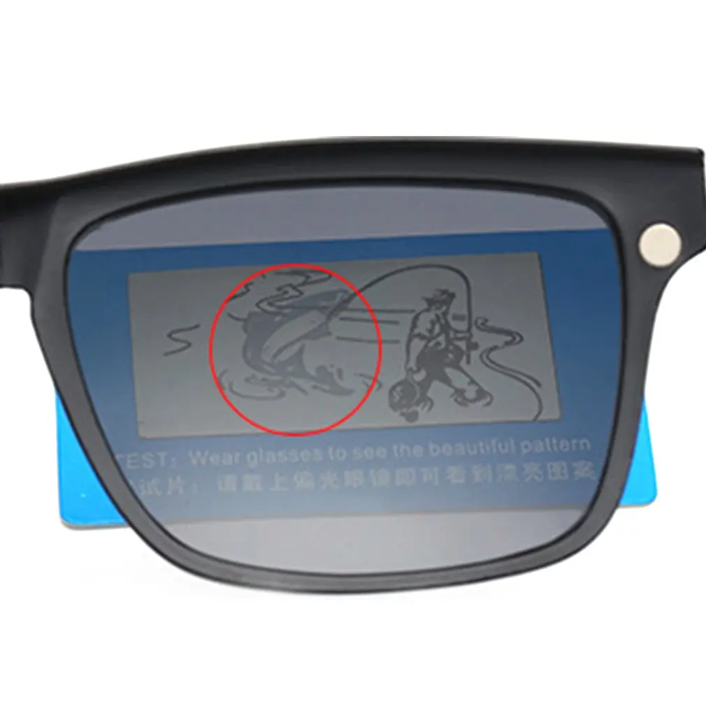Men And Women Myopia Glasses Frame Flat Mirror Dual-Use Five-Piece Magnetic Set Polarized Sunglasses Clip | Спорт и развлечения