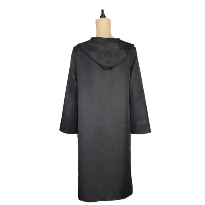 

Halloween Cosplay Costume Adult Hooded Robe Cloak Solid Lace Up Cloak For Man Stage Performance Clothing Man