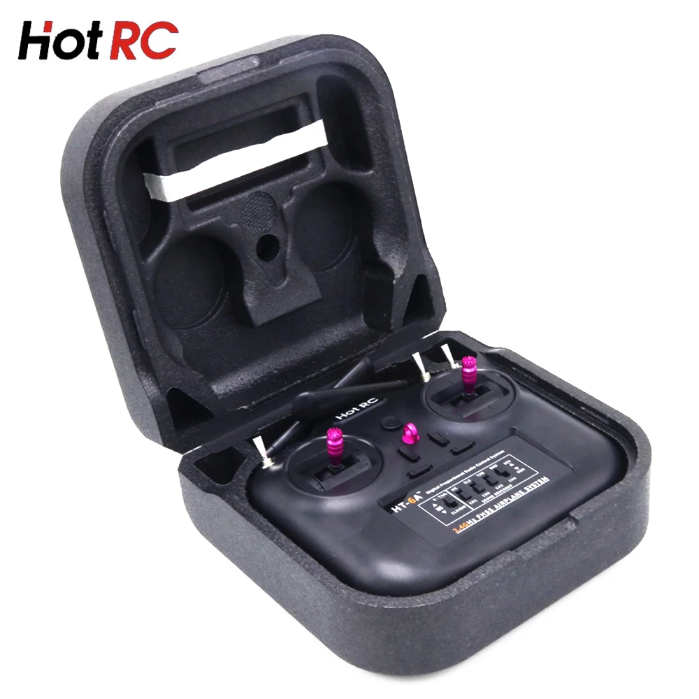 hotrc ht 6a 24g 6ch rc передатчик fhss и ht 6a 6ch приемни