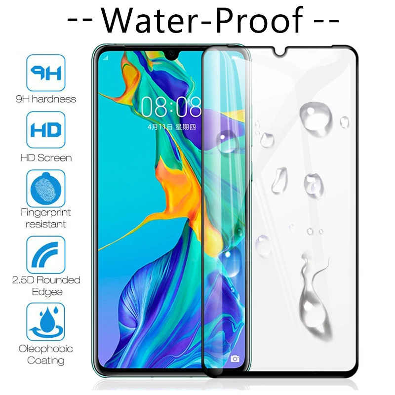 Легкое защитное стекло P30 lite для huawei p 30 защита экрана huawey huawie p30lite 30p закаленное
