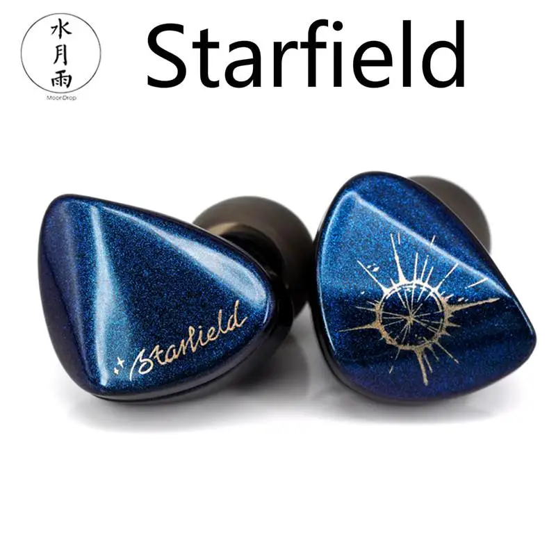 MoonDrop Starfield углеродная нанотрубка диафрагма Динамический Hifi музыкальный монитор
