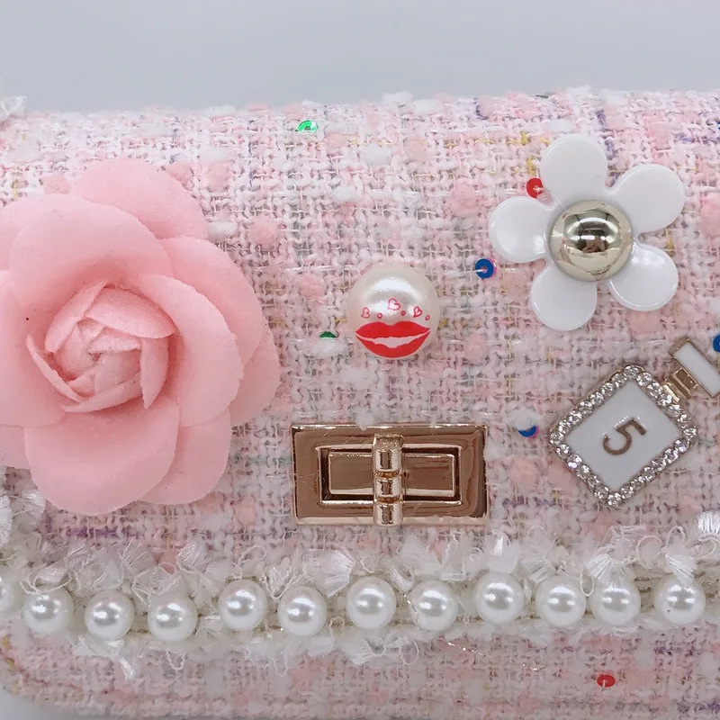 Сумка-слинг через плечо для девочки детский саквояж принцессы из искусственной