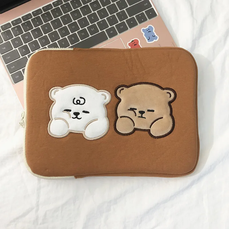 kawaii bear сумка для ноутбука 11 13 дюймо