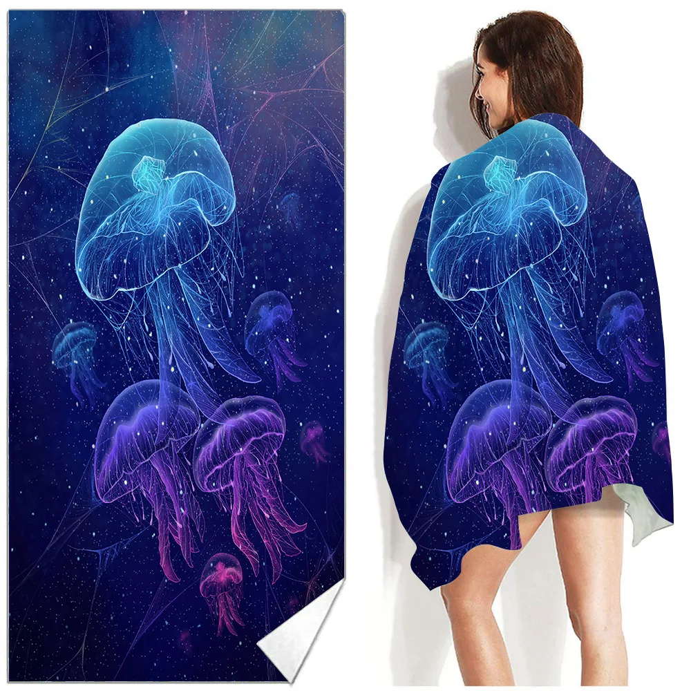 

seaweed Microfiber Bath towel No Sand Free Quick Dry Beach Towel Surf Poncho Summer Cushion Swimming Fitness Yoga Bath Towels