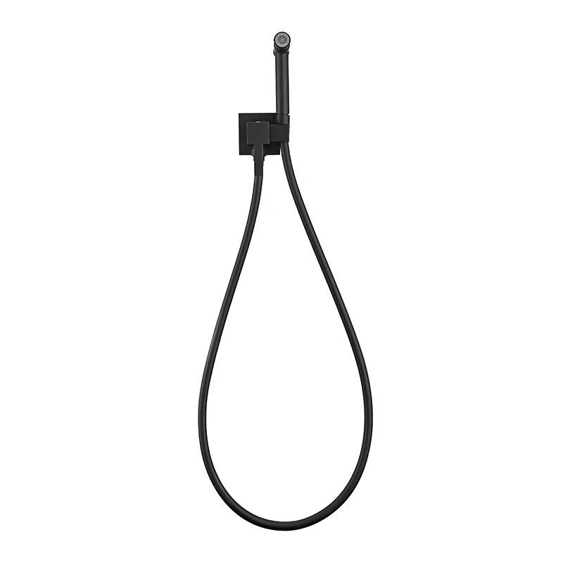 Smesiteli Высокое качество матовый черный для ванной Туалет Биде Опрыскиватель набор