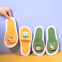 cartoon carrot rabbit kids slippers non slip soft sole home indoor shoes comfort children slippers girl boy cute bathroom shoes