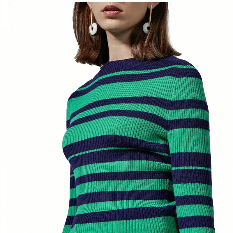 

Knitted Jumper Winter Tops Turtleneck Pullovers Casual Sweaters Women Shirt Long Sleeve TF2078pfu