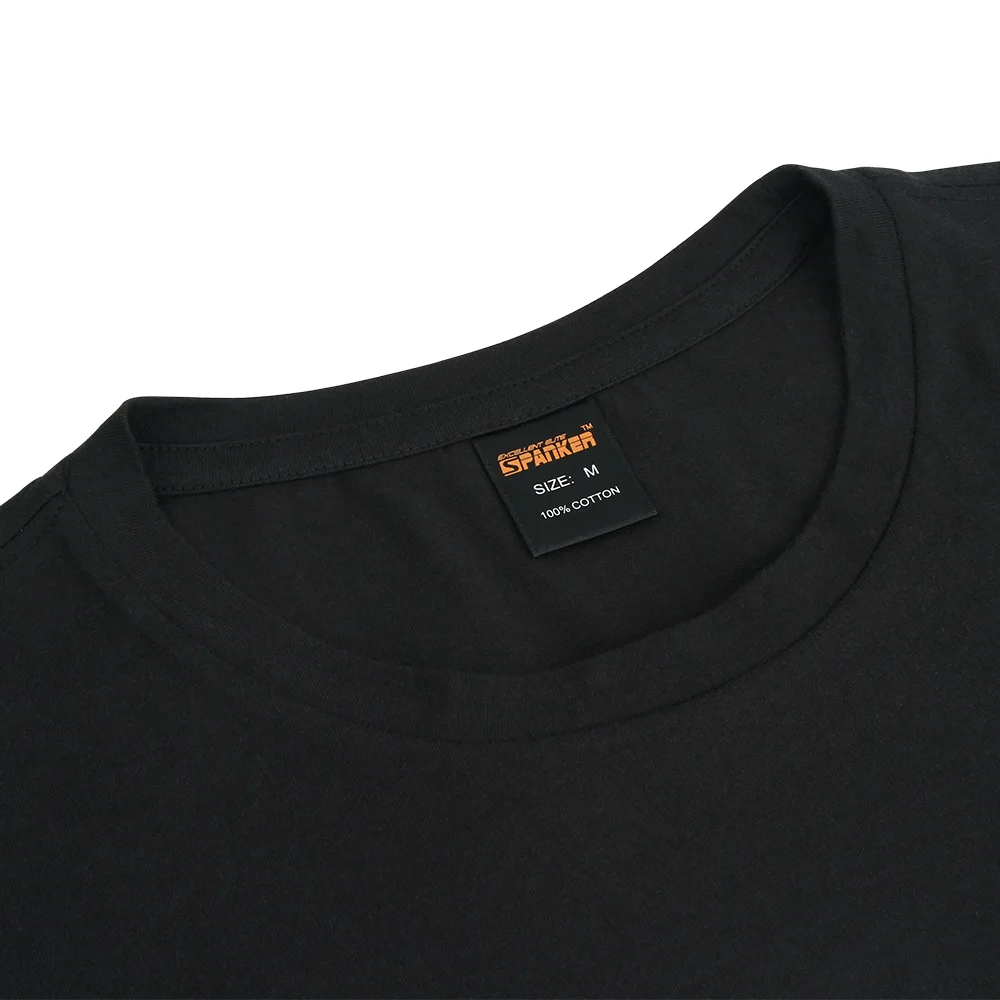 Отличная мужская футболка Eilte Spanker с круглым вырезом коротким рукавом рубашка