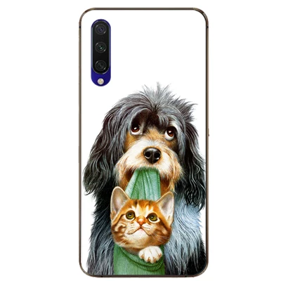 Чехол для Xiaomi Mi A3 Lite Роскошные Силиконовые чехлы из ТПУ задняя крышка телефона A 3