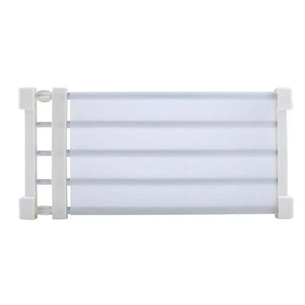 

Wardrobe Storage Layered Partitions Kitchen Nail-free Shelf Cabinets Bathroom Telescopic Divider Shelf