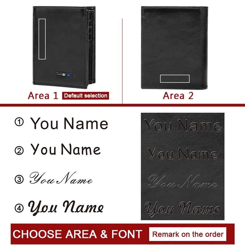 Smart Wallet Bluetooth Men's Genuine Leathe Short Leisure Multi-Function Card Holder Package Luxury Business Mens | Багаж и сумки