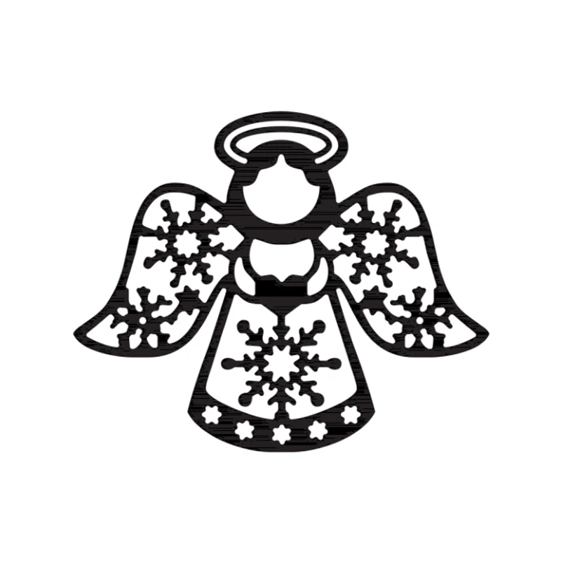 Металлическая высечка форма Ангел для скрапбукинга изготовление бумажных