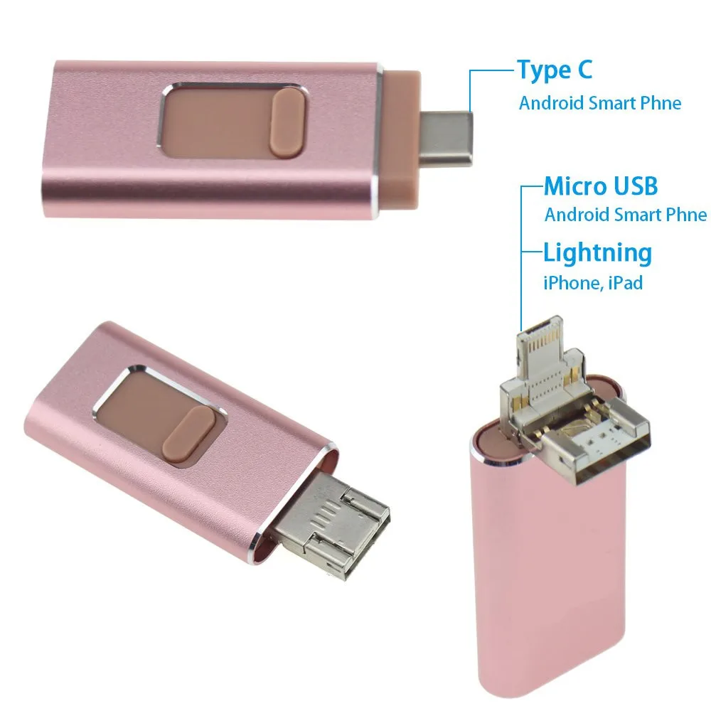 Флешка для iPhone USB флеш-накопитель 32 ГБ OTG флешка 16 флеш-карта памяти Usb 3 0 Android