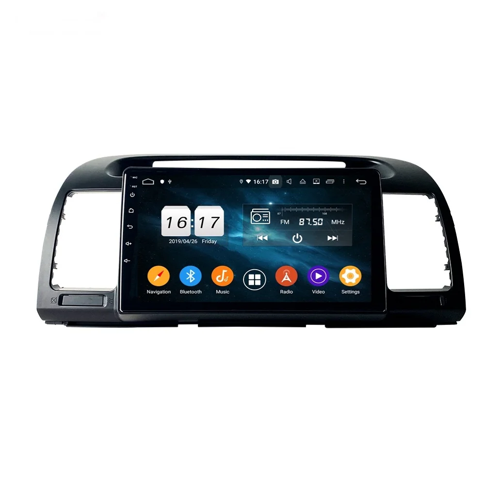 

4 Гб + 128 ГБ PX6 10,1 "Android 10 автомобильный DVD-плеер для Toyota Camry 2001-2006 DSP стерео радио GPS навигация Wi-Fi легкое подключение