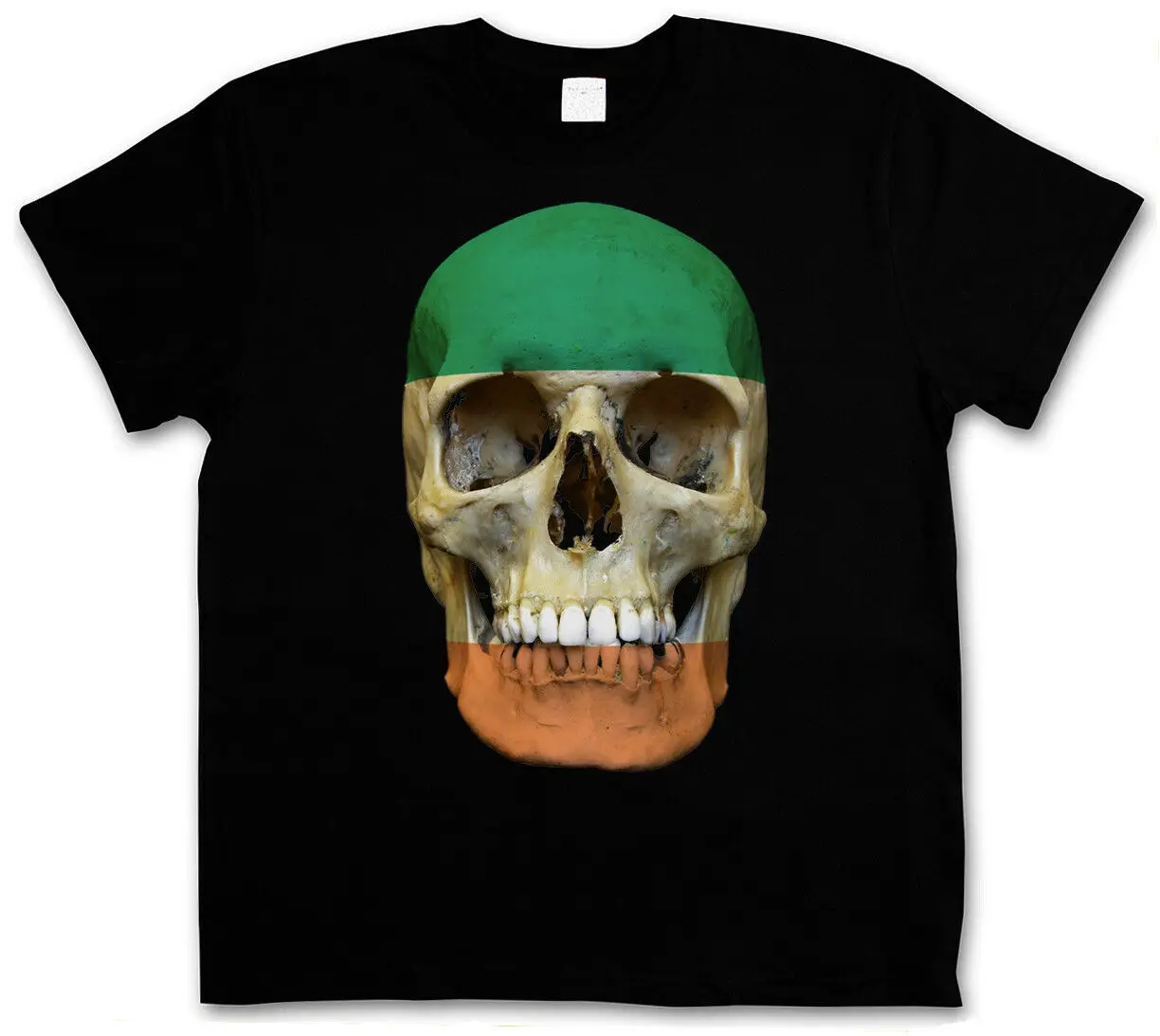 Классическая футболка с флагом ирландского черепа баннер Totenkopf Белфаст