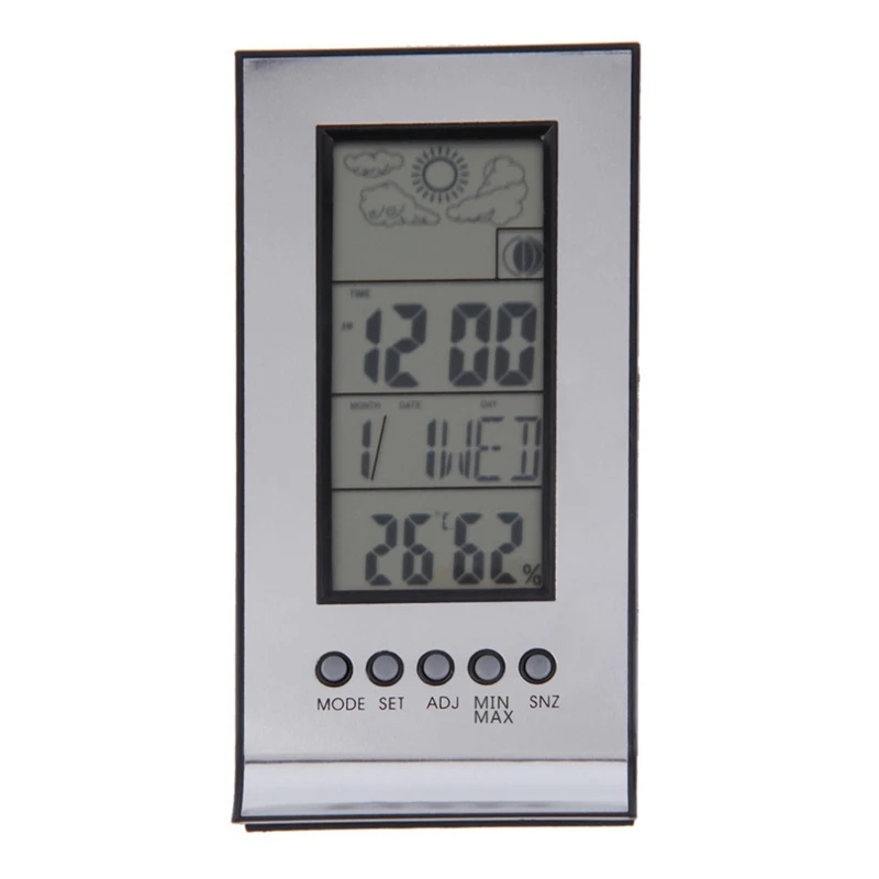 Беспроводная метеостанция с термометром повседневные часы режимом включения по