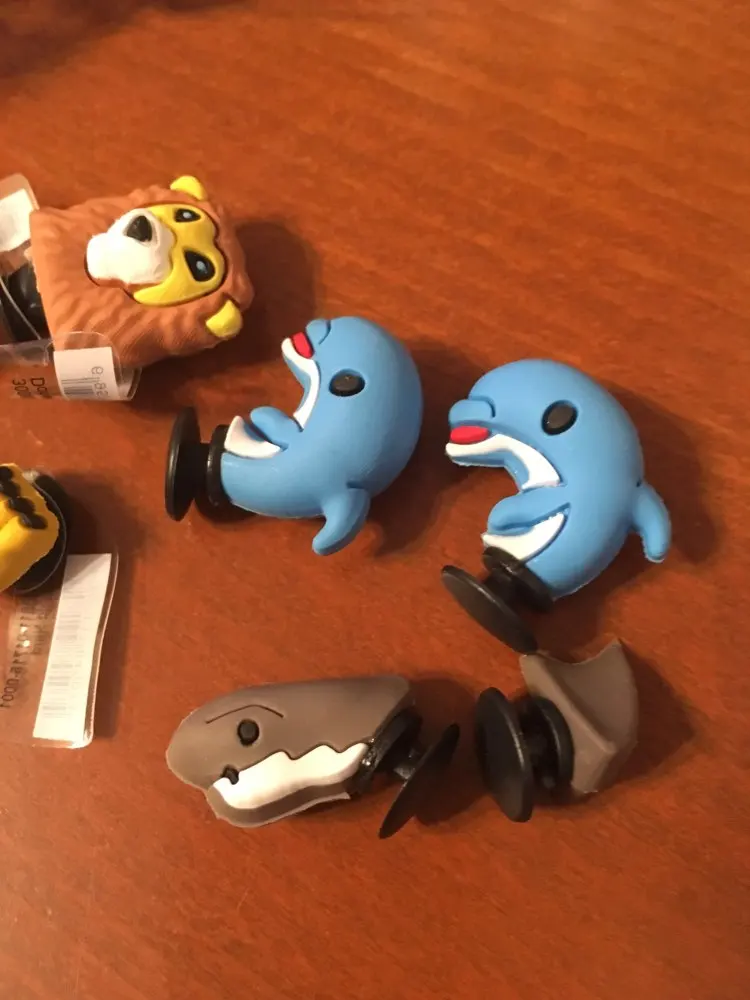 От 2 до 5 лет шт./компл. Прекрасная Русалка 3D ПВХ обуви Подвески Прохладный Дракон