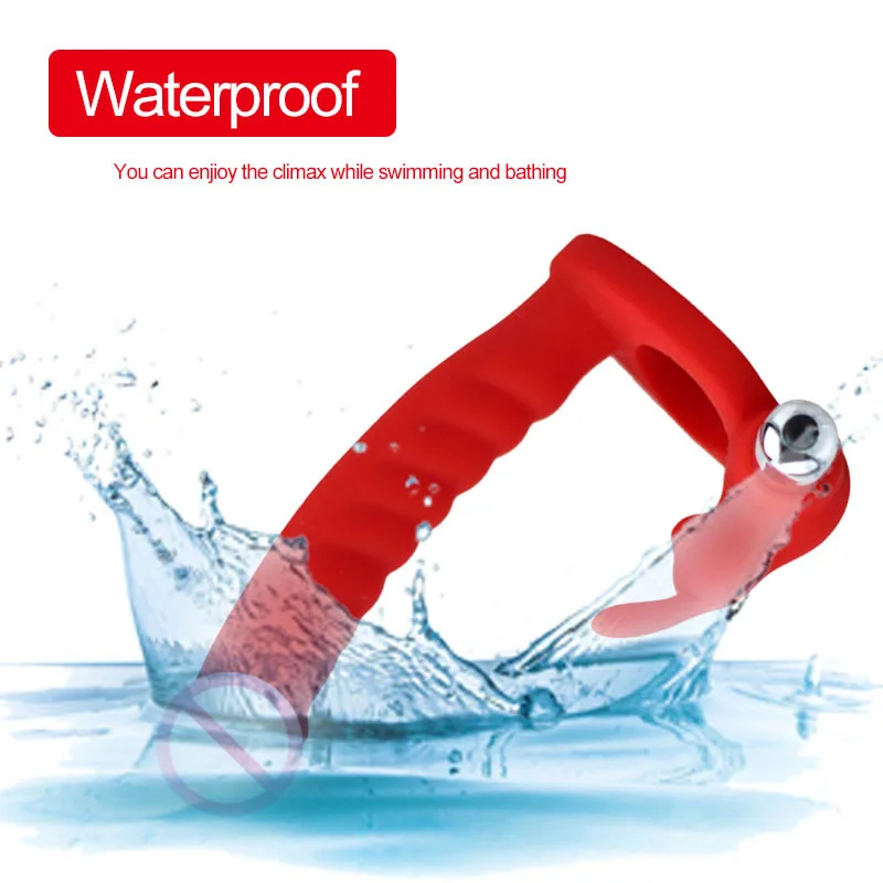 Анальная пробка Man Nuo 10 скоростей длительная задержка с двойным отверстием -