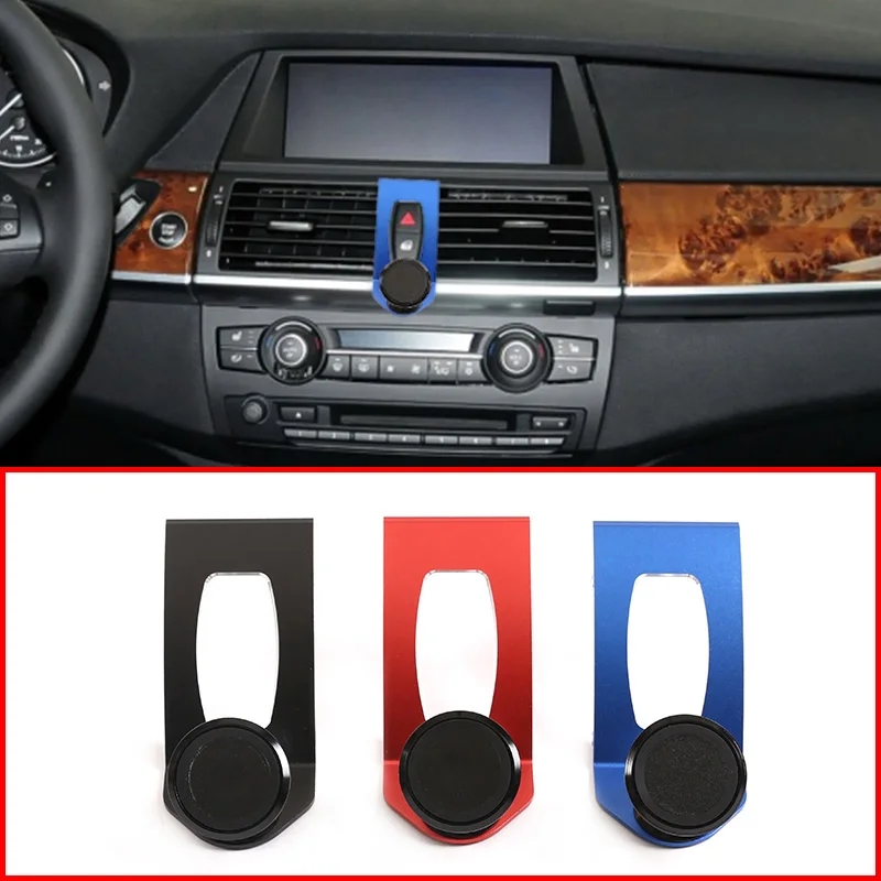 Навигационный кронштейн для BMW X5 E70 2007 2013 X6 E71 2008 14 3 цвета из алюминиевого сплава