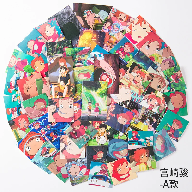 50 наклеек в стиле японского аниме стикер с изображением персонажей мультфильма s