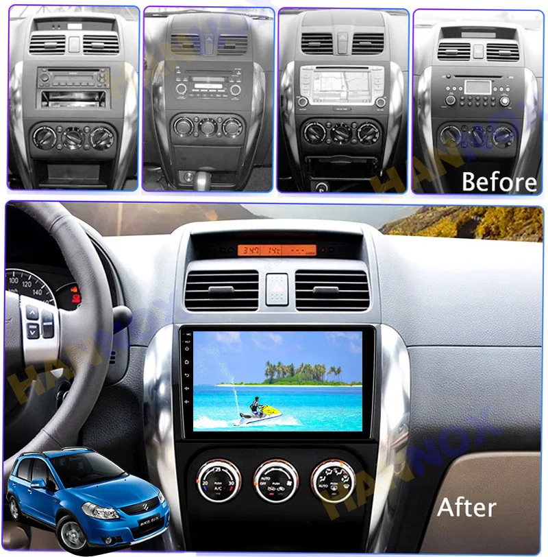 

Popular 9 inch 2 din Android11 Car Radio Multimedia player Navigation GPS for Suzuki SX4 2006-2013 Fiat Sedici 2004 2005 - 2014