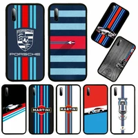 martini racing phone case for samsung a6 a7 a8 a10 a11 a20 a21 a30 a31 a40 a50 a70 a80 a91 plus s e coque