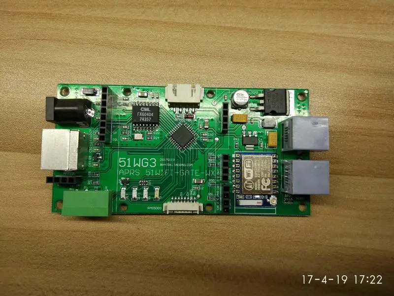 Шлюз 51WG3 APRS метеорологическое реле интегрированная плата PM2.5 температура и