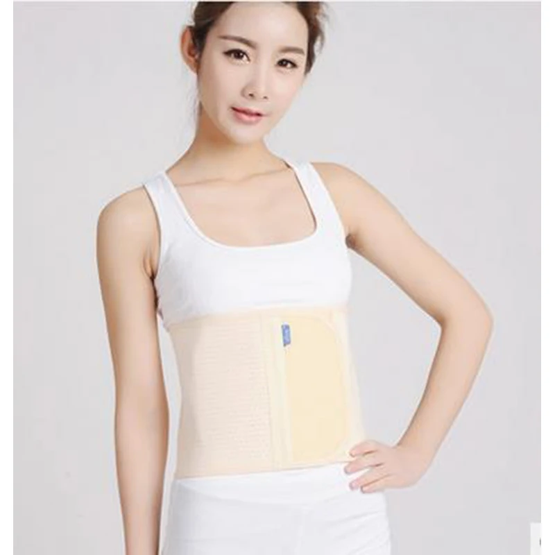 Фиксированный пояс в оправе Ребристый нагрудный ребристый бинт для фиксации при