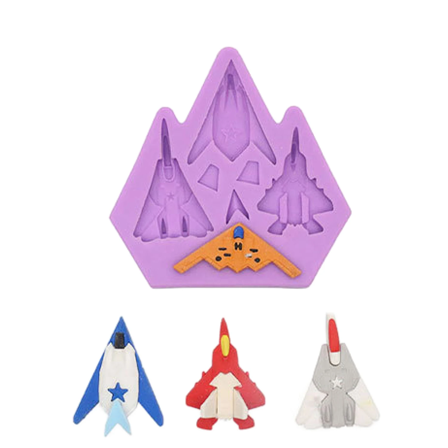 

Star Movie Space Cake Decorating Tools Chocolate Silicone Molds Cupcake Fondant Candy Clay Chocolate Gumpaste Moulds