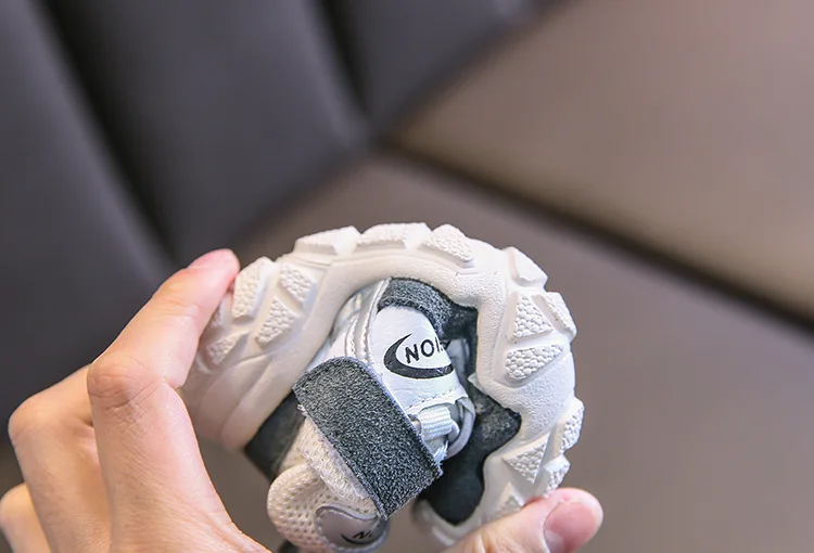 Весенняя детская повседневная обувь Кроссовки для малышей с мягкой подошвой