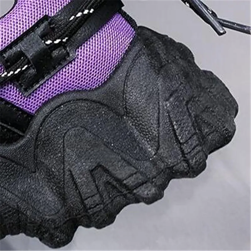 

Spring Autumn Women's Chunky Sneakers Fashion Women Platform Shoes Lace-Up Non-slip Vulcanize Shoes Female Trainers Dad Shoes