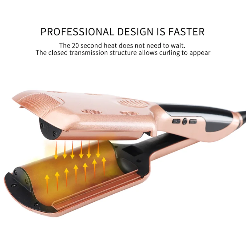 

High Quality Professional 110-220V Hair Curling Iron Ceramic Triple Barrel Hair Curler Hair Waver Styling Tools Hair Styler