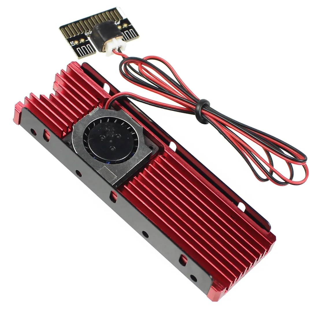 JEYI охлаждающий вентилятор для NVME NGFF M.2 радиатор 2280 ssd металлический лист