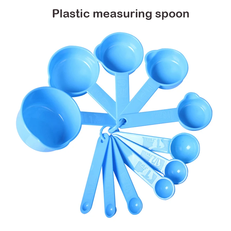 11 шт./компл. набор мерных ложек с пластиковой ручкой|Мерные ложки| |