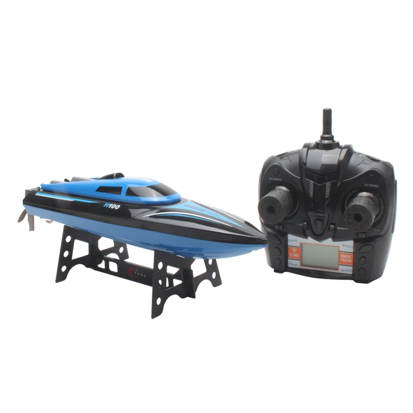 h100 синяя гоночная лодка с дист