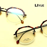 fashion womens eyeglasses frames optical retro glasses frame for women myopia prescription eye glasses half eyewear spectacles