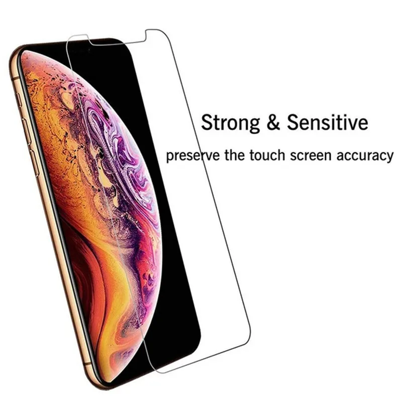 Подлинное HD Защитное стекло для Apple IPhone 11 Pro 11pro Max Закаленное стекло Защитная пленка для экрана на I Phone XR X XS Max 9H