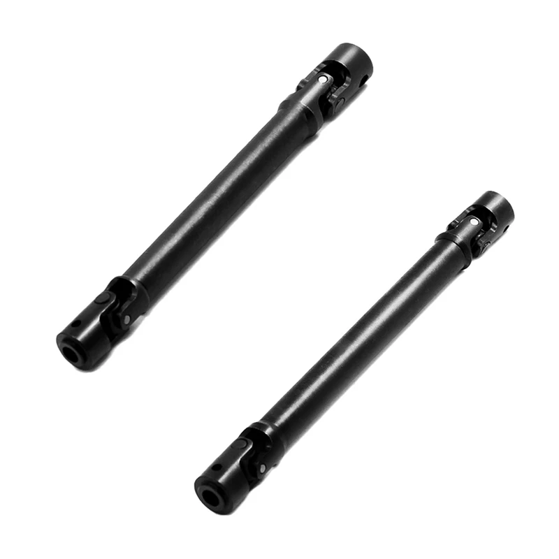 

2 Pcs Metal Heavy Duty Drive Shaft For 1/10 RC Crawler Car Axial SCX10 90046 AXI03007 Redcat Gen8,7 & 9