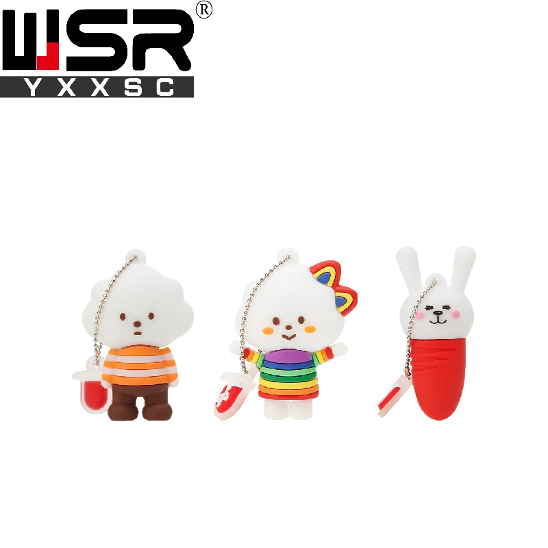 Usb флеш накопитель rainbow doll 32 ГБ 64 128 4 8 16 ГБ|USB флэш-накопители| |
