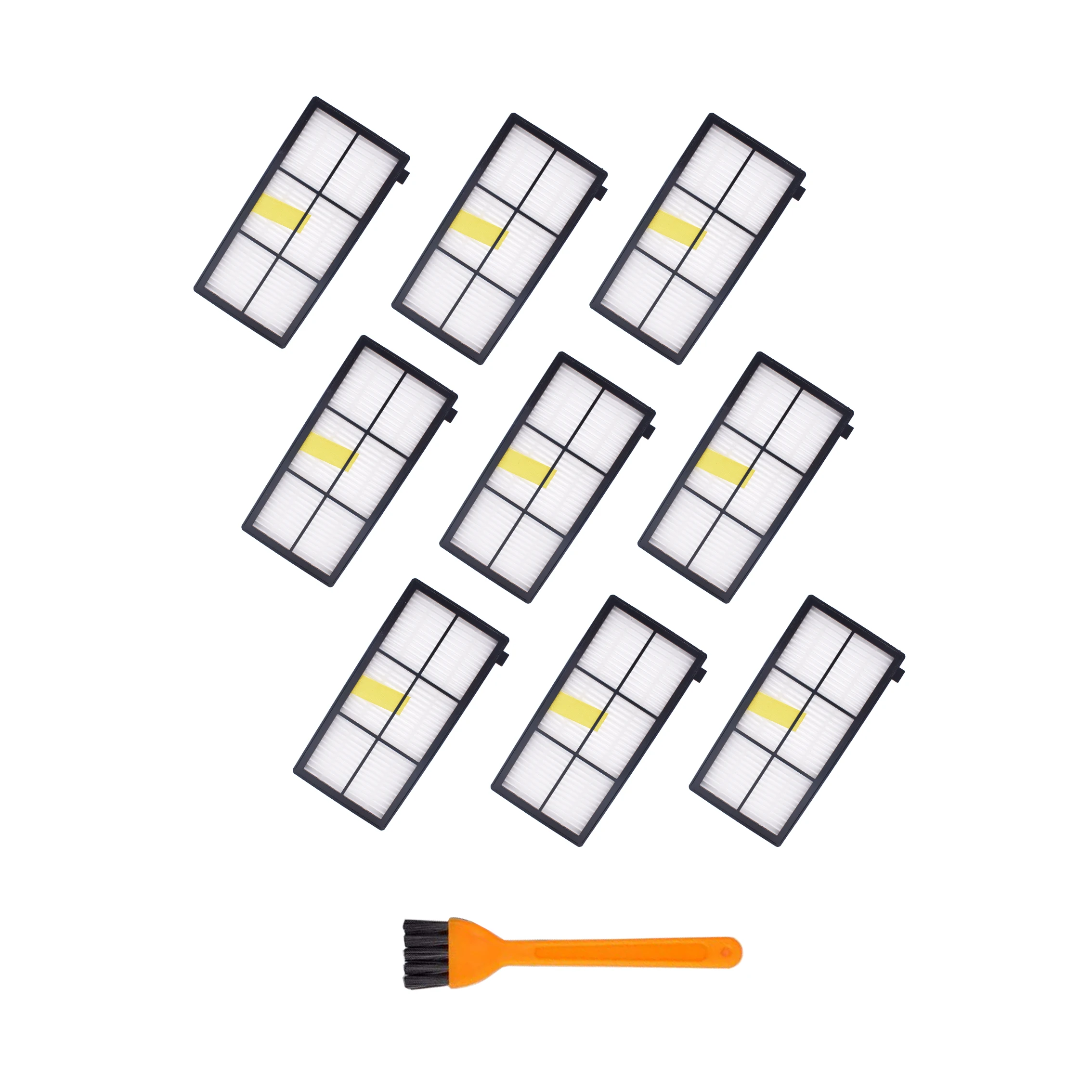 Основной крен кисточки Hepa фильтр боковая щетка комплект для iRobot Roomba 800 900 серии 870
