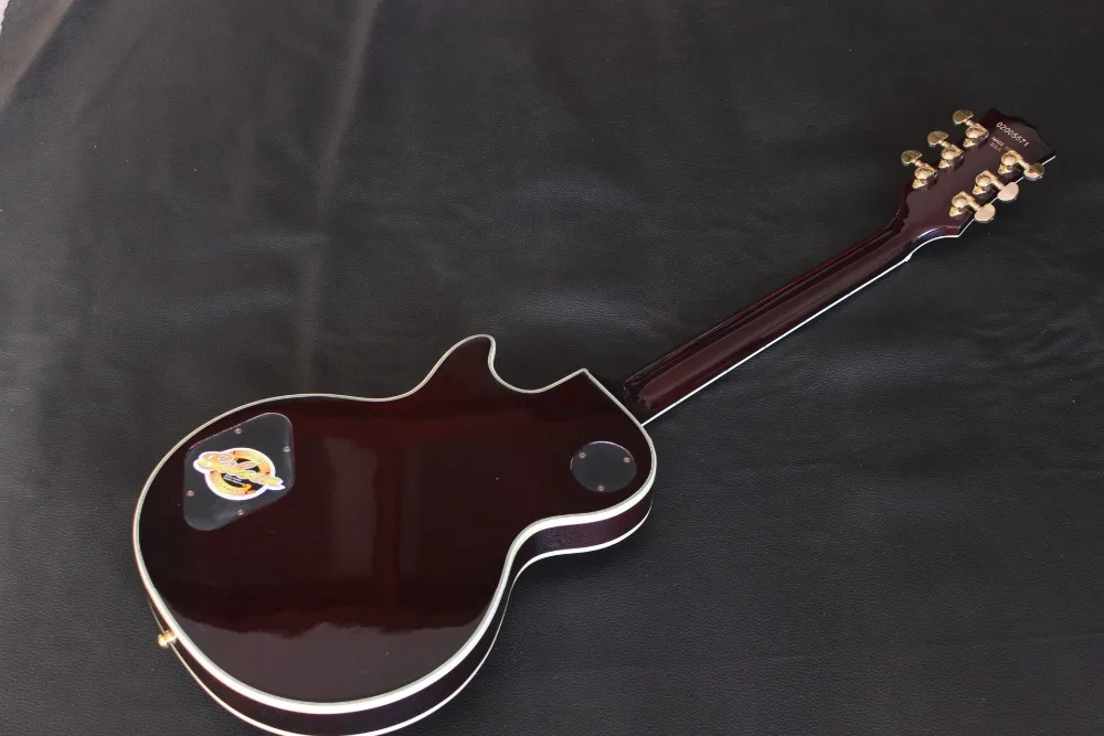 

Custom shop,electric guitar, Sunburst color top gitaar,mahogany body guitarra.,support customization