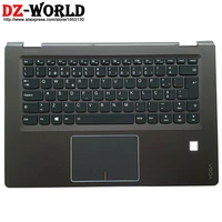 portugal backlit keyboard with shell palmrest upper case touchpad for lenovo ideapad yoga 510 14 flex 4 1470 laptop 5cb0m32965