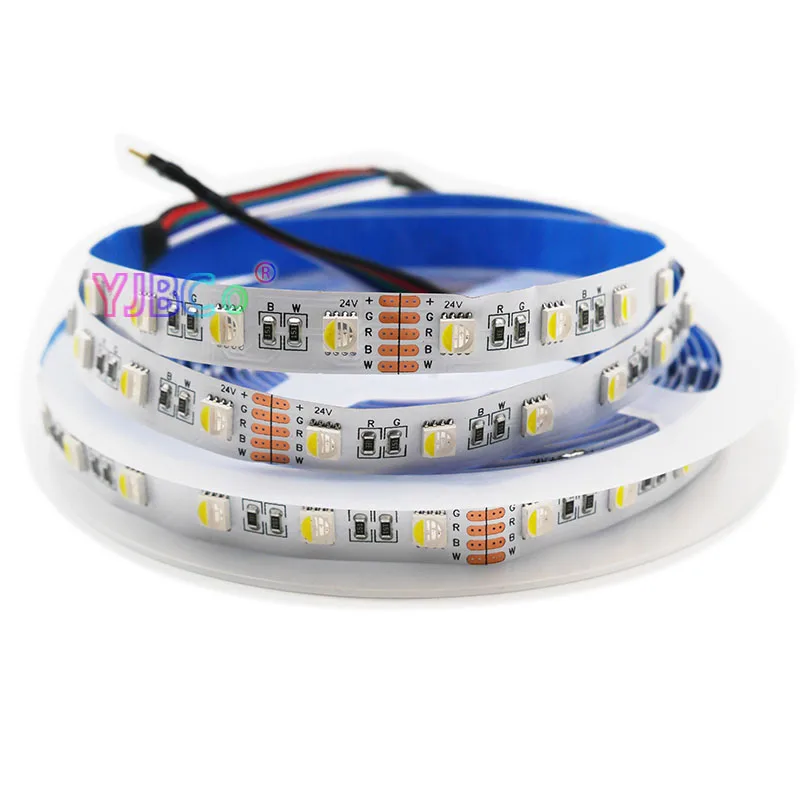 СВЕТОДИОДНАЯ лента SMD 5050 RGBW/RGBWW 5 м/лот 12 В постоянного тока 24 4 цвета в 1 60
