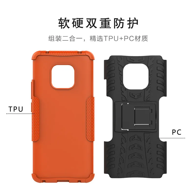 Для Xiaomi Redmi Note 8 8T чехол для телефона Slicone Kickstand противоударный Pro Броня задняя